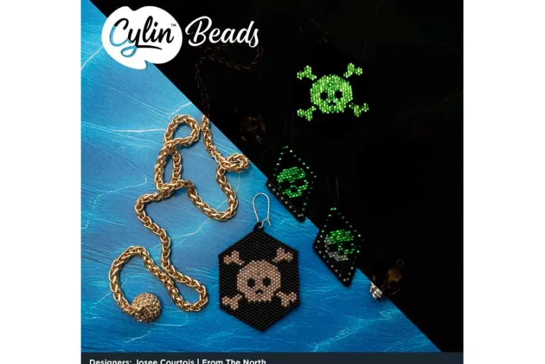 Cylin 11/0 Glow-in-the-Dark Seed Beads, 25g