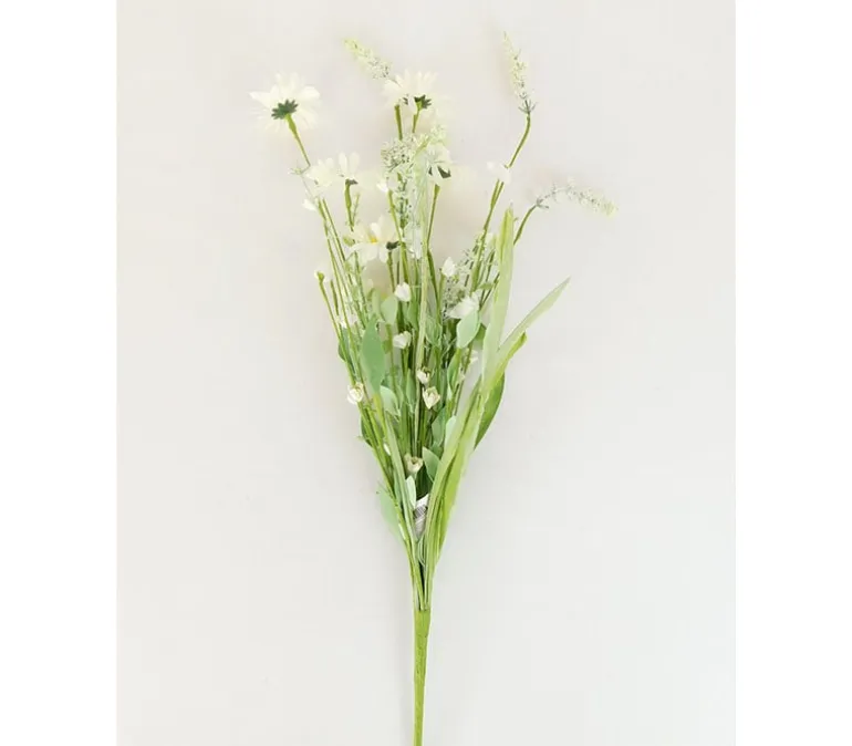 22″ Daisy Bundle, White
