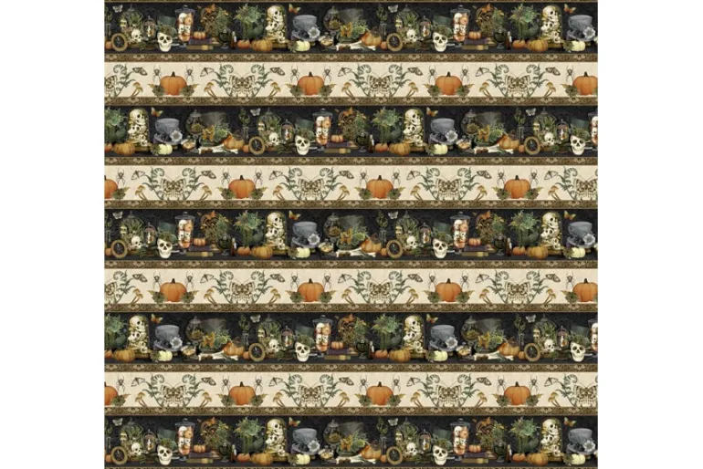Dark Academia Apothecary Novelty Stripe