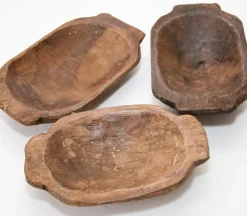 Dark Rustic Dough Bowl – Petite