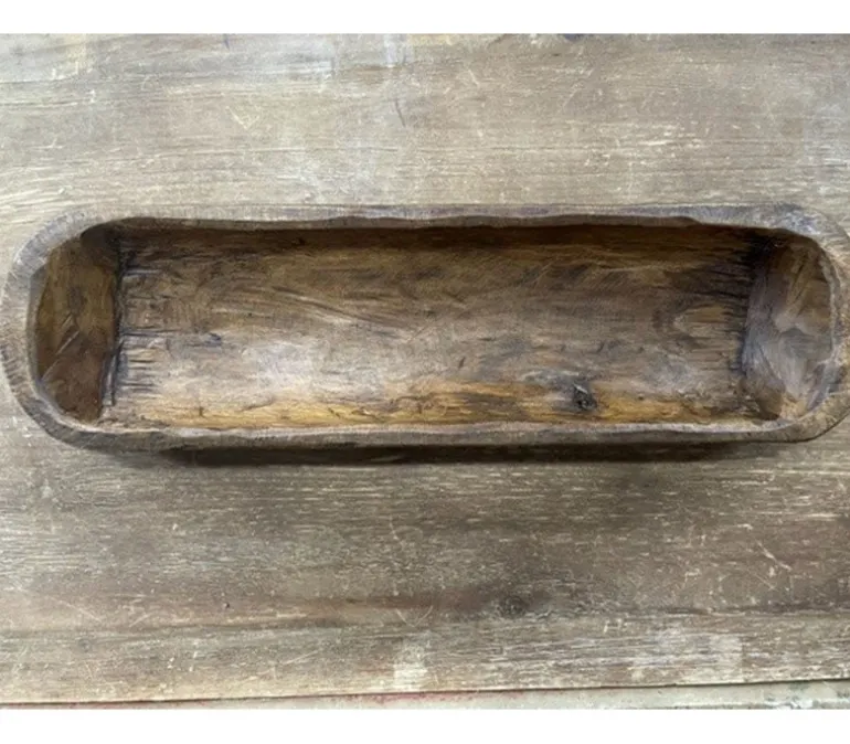 Dark Rustic Dough Bowl – Petite