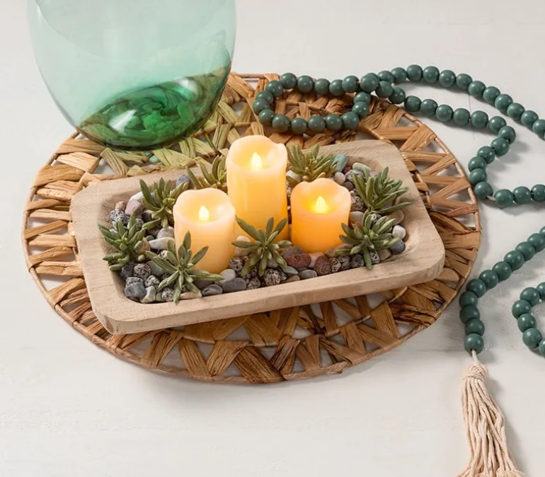 Dark Rustic Dough Bowl – Petite