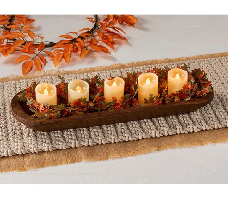 Dark Rustic Dough Bowl – Small