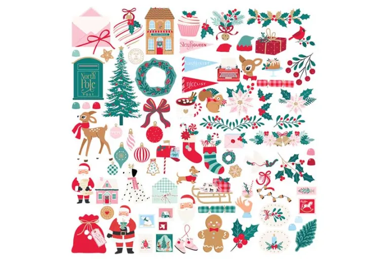 Dear Santa Die Cut Sentiments