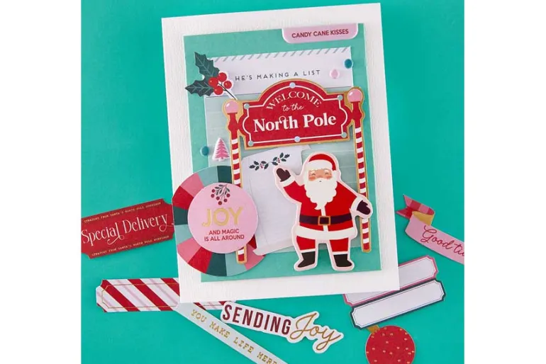 Dear Santa Epoxy Embellishments