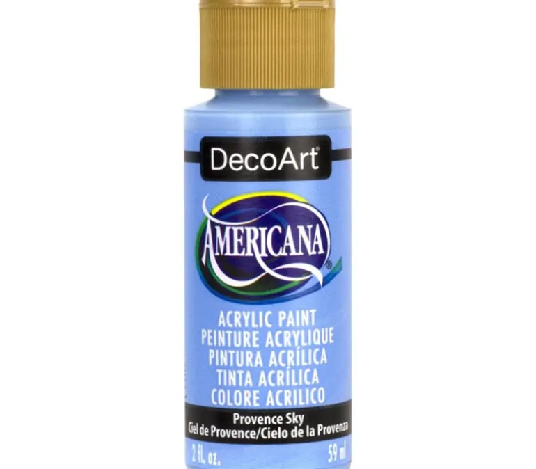 DecoArt Americana Acrylic Paint – 2-ounce – Provence Sky