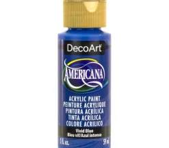 DecoArt Americana Acrylic Paint – 2-ounce – Vivid Blue