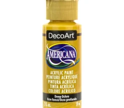 DecoArt Americana Acrylic Paint – 2-ounce – Deep Ochre