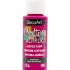 DecoArt Crafters Acrylic All-Purpose Paint – 2-ounce – Watermelon