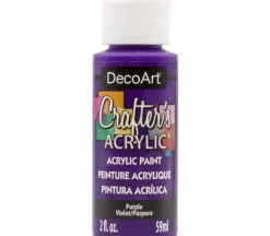 DecoArt Crafters Acrylic All-Purpose Paint – 2-ounce – Purple