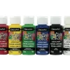 Decoart Crafter’s Acrylic Paint – 2-ounce – Metallics and Neon (view colors)