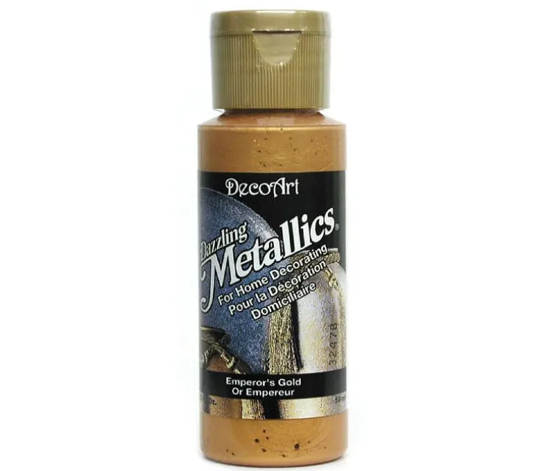 Decoart Dazzling Metallics – 2-ounce – Emperor’s Gold
