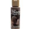 Decoart Dazzling Metallics – 2-ounce – Rich Espresso