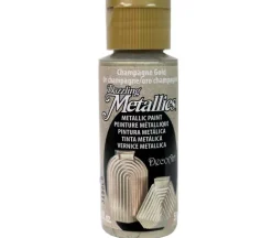 Decoart Dazzling Metallics – 2-ounce – Champagne Gold