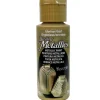 Decoart Dazzling Metallics – 2-ounce – Glorious Gold