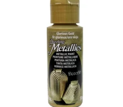 Decoart Dazzling Metallics – 2-ounce – Glorious Gold