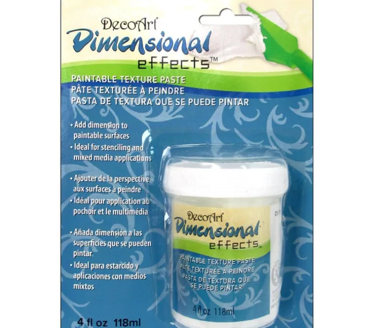 Decoart Dimensional Effects Texture Paste – 4-ounce