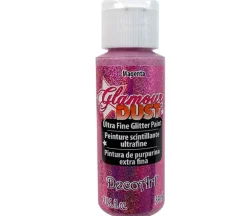 Decoart Glamour Dust Glitter – 2-ounce – Magenta