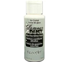 Decoart Glamour Dust Glitter – 2-ounce – Ice Crystal