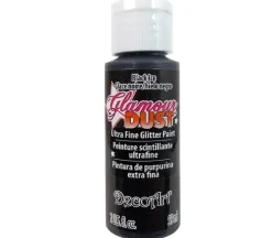 Decoart Glamour Dust Glitter – 2-ounce – Black Ice