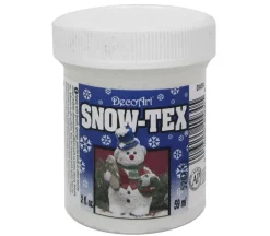 Decoart Snow-Tex Hard Jar – 2-ounce