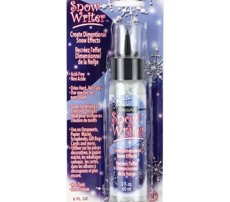 DecoArt Snow Writer Paint – 2-ounce
