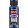 DecoArt SoSoft Fabric Acrylic Paint – 2-ounce – Primary Blue