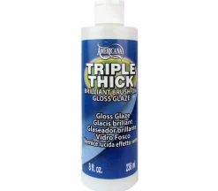 Decoart Triple Thick Glaze – 8-ounce – Gloss Bottle