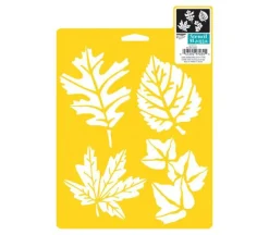 Delta Mania Stencil – Fun Shapes
