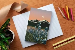 Denik Layflat Notebook – 5×8 – Lupines