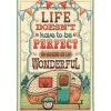 Design Works Don’t Look Back Cross Stitch Kit 8-in by 12-in