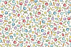 Dessert First Rainbow Pastilles on Cream