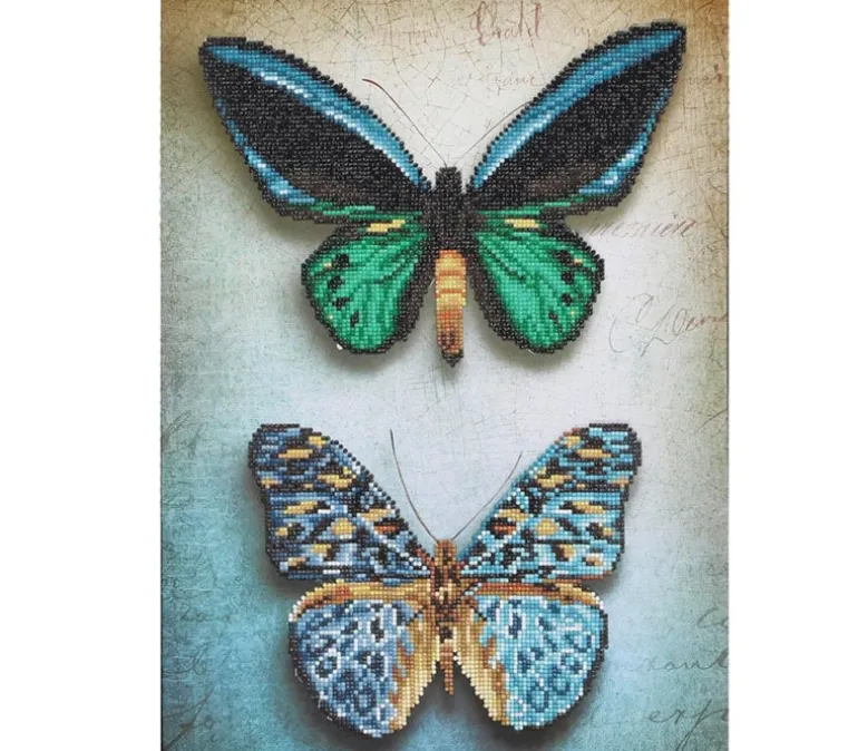 Diamond Dotz Antique Butterflies Kit