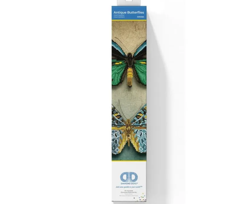 Diamond Dotz Antique Butterflies Kit
