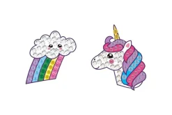 Diamond Dotz BIG DOTZ Sticker Kit – Butterfly Sparkle 2pc Set
