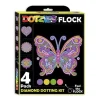 Diamond Dotz DOTZIES Neon Flock Kit – Mandalas 4pc Set