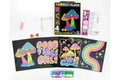 Diamond Dotz DOTZIES Neon Flock Kit – Mandalas 4pc Set