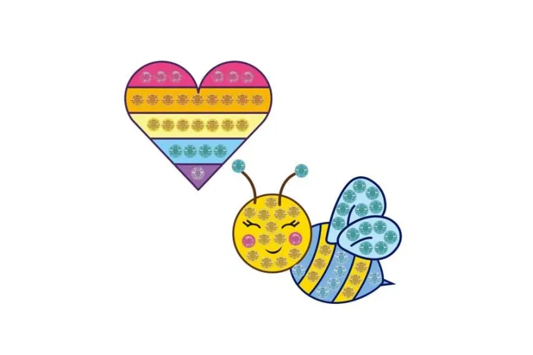 Diamond Dotz DOTZIES Sticker Kit – Love 3pc Set