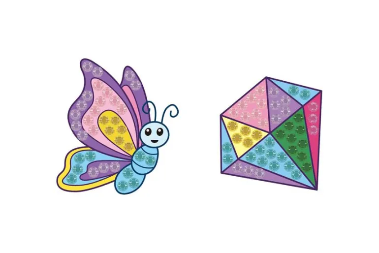 Diamond Dotz DOTZIES Sticker Kit – Love 3pc Set