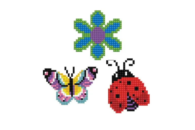 Diamond Dotz DOTZIES Sticker Kit – Garden 3pc Set