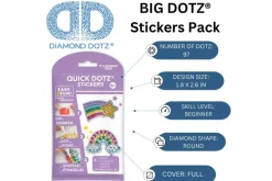Diamond Dotz DOTZIES Sticker Kit – Garden 3pc Set