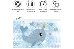 Diamond Dotz DOTZIES Zipper Pouch Kit – Butterfly Days