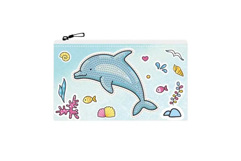 Diamond Dotz DOTZIES Zipper Pouch Kit – Narwhal Love