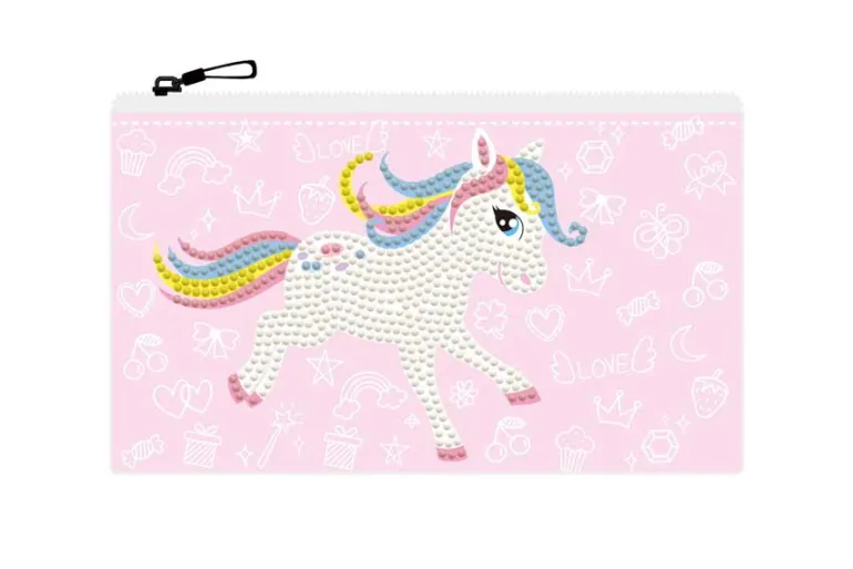 Diamond Dotz DOTZIES Zipper Pouch Kit – Narwhal Love