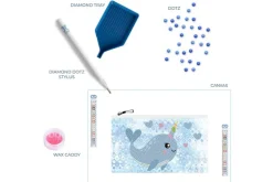 Diamond Dotz DOTZIES Zipper Pouch Kit – Narwhal Love