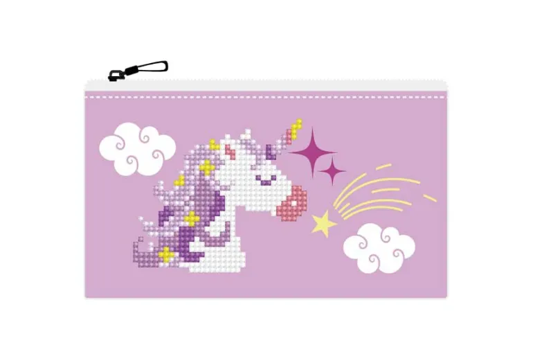 Diamond Dotz DOTZIES Zipper Pouch Kit – Dolphin Party