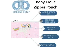 Diamond Dotz DOTZIES Zipper Pouch Kit – Pony Frolic