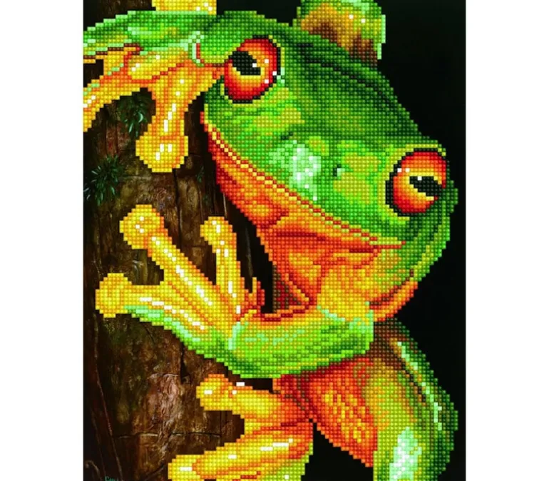 Diamond Dotz Green Tree Frog Kit