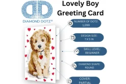 Diamond Dotz Greeting Card Kit – Heart Mosaic