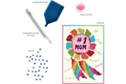 Diamond Dotz Greeting Card Kit – Pink Star